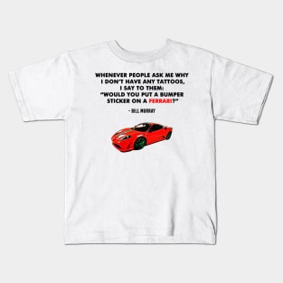 Super car with bumper Kids T-Shirt